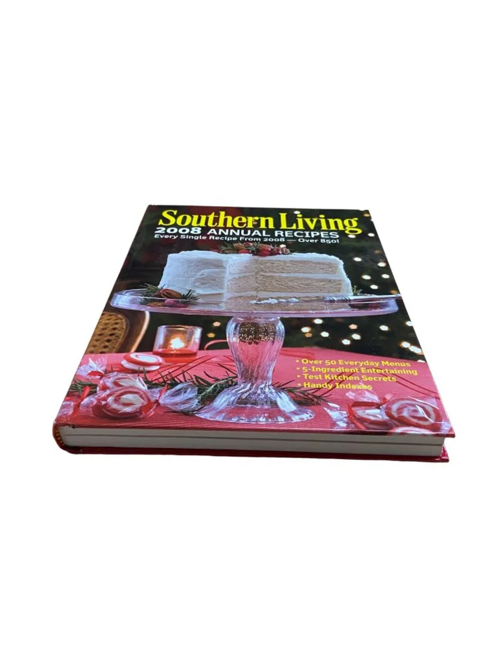Southern Living 2008 Annual Recipes HC Cookbook 850+ Recipes
